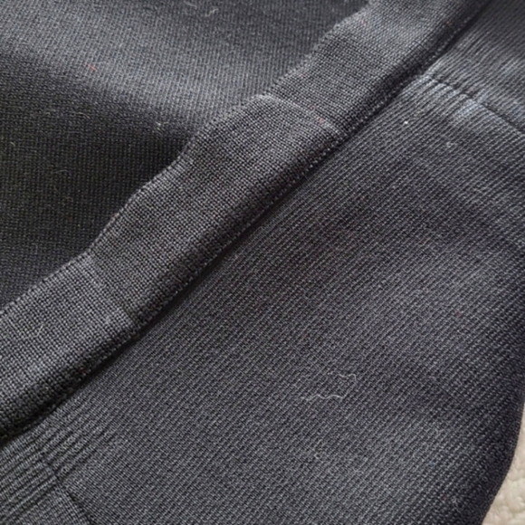 Sabastian Vintage Black Wool Skirt Women's Size 10 - Picture 6 of 7